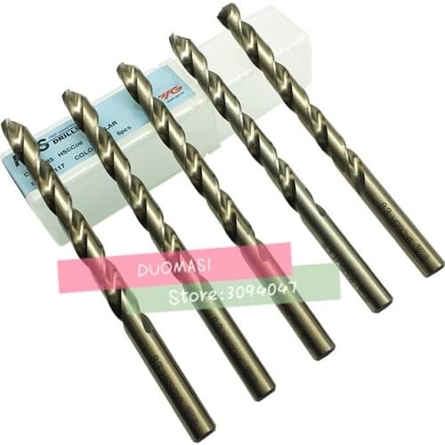Made in Korea YG-1 D2101 2.0-7.0mm 10pcs/set HSS-C08% M42 Twist drill Processing: stainless steel. Alloy steel. Aluminum etc