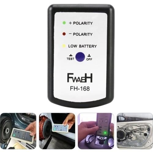 Speaker Polarity Tester Speaker Phase Meter Car Audio System Test Phasemeter