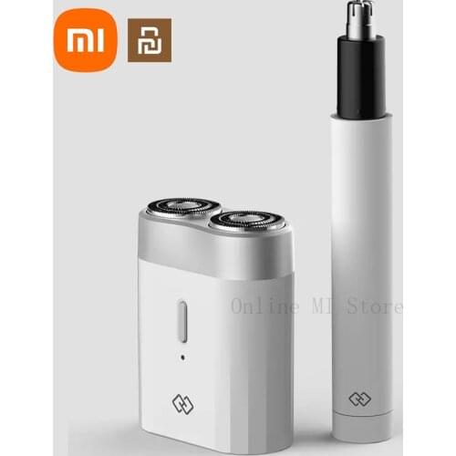 Xiaomi Youpin Wake up V7 confession gift set with Mini shaver and Nose Hair Remover Repair set