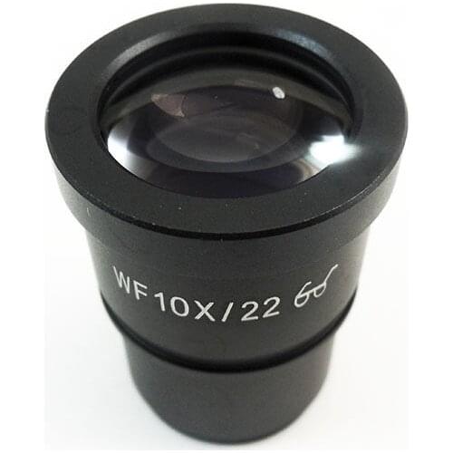 1 PC Wide Angle Widefield Eyepiece WF10X 22mm with 30mm Mounting Size for Stereo Microsocpe