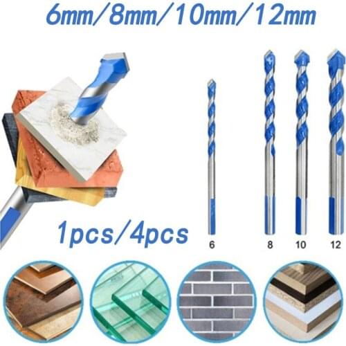 4PCS Ceramic tile wall marble ceramic multi-functional hole opener set drilling
