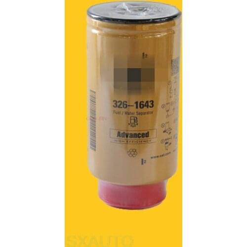 Excavator accessories For CATERPILLAR CAT 326-1643 Diesel filter fuel water filter