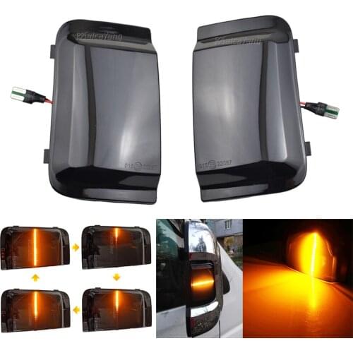 Side Wing Rearview Mirror Dynamic Blinker Flowing Indicator LED Turn Signal Light For Peugeot Boxer Fiat Ducato Citroen Jumper