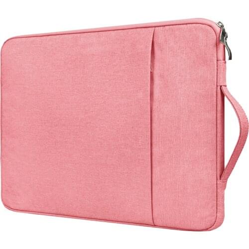 Laptop Sleeve Bag 11/13.3/14/15.6 inch Notebook Handbag Macbook Air Pro Case Cover Waterproof Side Carry Laptop Line Sleeve