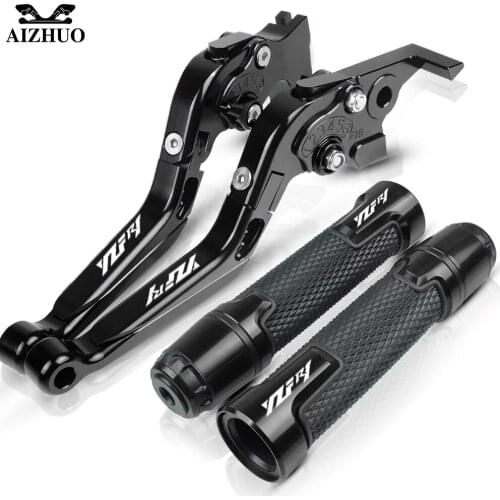 For YAMAHA YZFR1/R1M/R1S YZF R1 2015-2018 2016 2017 2019 2020 Motorcycle Adjustable Brake Clutch Lever Handle Grips Hand Bar End