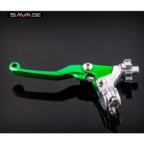 For KAWASAKI KX450F KX 125 85 250 100 65 KX450F KX250F Motorcycle Accessories Dirt Bike Handlebar Clutch Lever Handle Perch Moto