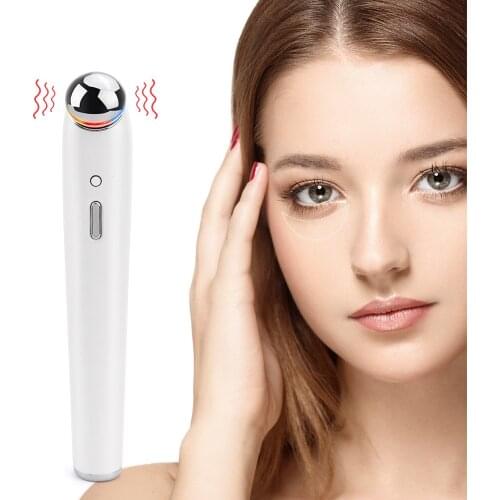 Electric Eye Massager Anti Wrinkle Eye Massage Anti Aging Eye Care Hot Massage USB Rechargeable Massage Device Skin Care Tools