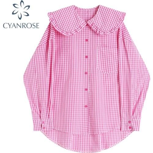 Розовые блузки Mina buy funny China At AliExpress