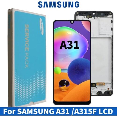 New OLED For Samsung Galaxy A31 LCD Touch Screen Digitizer Replacement Parts For SM-A315F/DS A315G/DS A315N A315 LCD Display