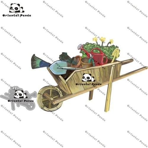 New Dies 2020 Camper Van Metal Wheelbarrow Dies diy Dies photo album cutting die Scg new die for 2021 craft dies stampin up die