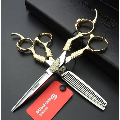 6 inch Sharonds professional hairdressing scissors high-end hairdresser special hair styling tools hairdressing scissors