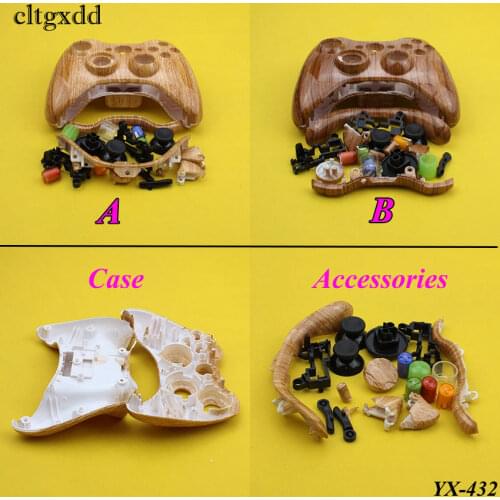 Cltgxdd Full Housing Shell and Buttons For Xbox360 Wireless Controller Case Cover Kit For Xbox 360 Gamepad