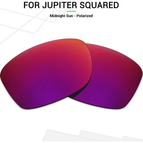 Mryok POLARIZED Replacement Lenses for Oakley Jupiter Squared Sunglasses Midnight Sun