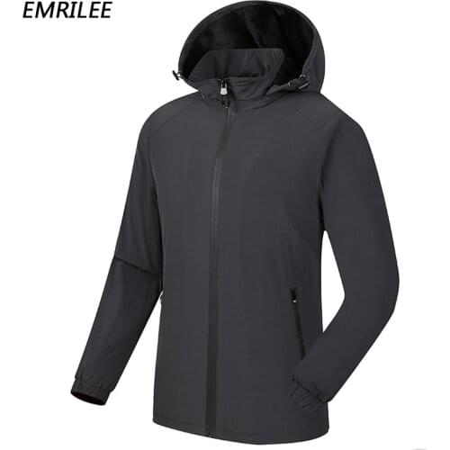 Outdoor Mens Hoodie Autumn and Winter Windproof Plus Velvet Jacket 2019 New Warmth Parka Turtleneck Men Support Dropshipping