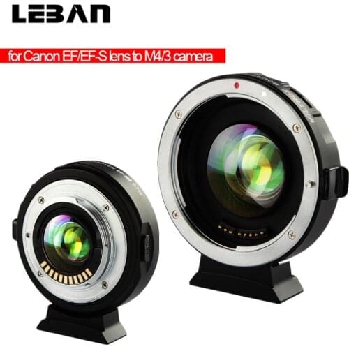 Viltrox EF-M2II speed Booster Adapter Focal Reducer Auto-focus 0.71x for Canon EF Mount Lens to Panasonic Olympus M43 Camera