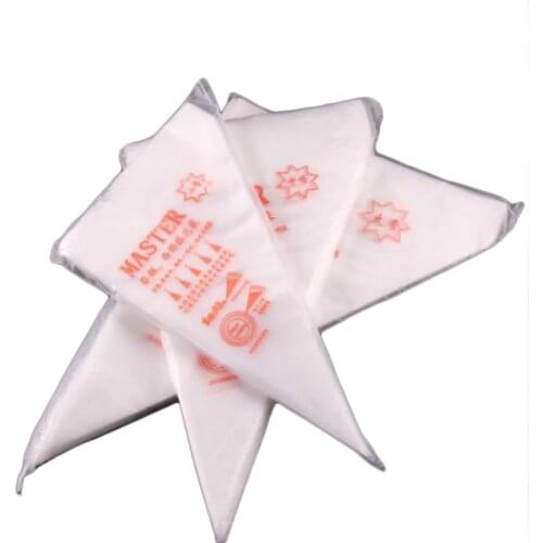 200pcs Small Size Disposable Piping Bag Icing Fondant Cake Cream Decorating Tip Tool Kitchen Accessories