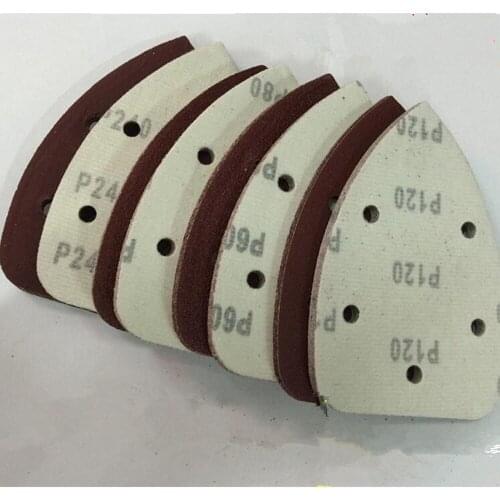 30pcs 80/100/120/180/240/320 Mouse Sanding Sheets Discs Sandpaper Disk Hook and Loop Sanding Disc for Detail Sander Palm Sander