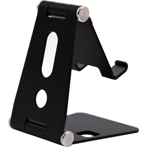 Aluminum Desktop Phone Holder Stand For iPad Mini For Samsung Galaxy For iPhone Foldable Mobile Phone Stand Cradle Mount #91