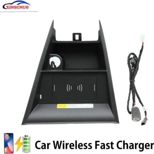 Car Accessories Vehicle Wireless Charger For Toyota Yaris/Yaris L/Vios/Vios FS Fast Charging Wireless Onboard Car Charging Pad