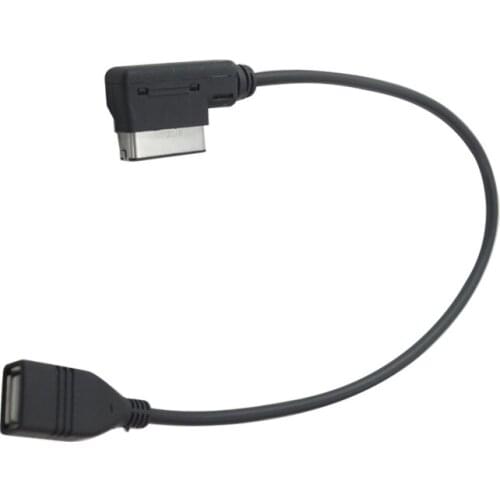 Car Audio Music Interface Connector AMI/MDI/MMI To USB Cable Adapter For Audi A3/A4/A5/A6/ TT/V W/GLI/Passat/CC/EOS CAS019