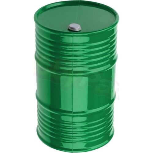 1:10 RC Rock Crawler Decorative Plastic Oil Drum for Axial SCX10 Traxxas Trx4 Redcat Everest Gen7 Pro TAMIYA CC01 RC4W D90 Part