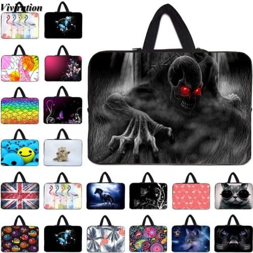 For iPad Pro 11 9.7 MacBook Pro Retina Huawei Duo Zippers Notebook Cover 10 12 13 14 15 15.6 17 Laptop Bags Computer Sleeve Case