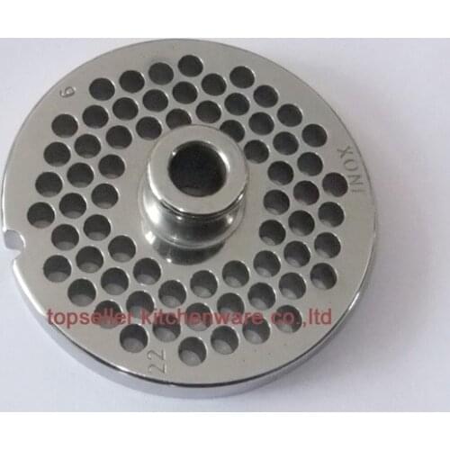 Hot sale Top quality stainless steel 22# electric meat grinder part,house hold meat grinder pore plate replacement disc