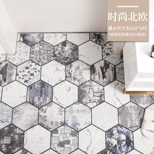 Door Mat Carpet Can Be Cut Anti-slip PVC Kitchen Bedroom Bathroom Hallway Doormat Custom DIY Cuttable Home Entrance Mats Carpet