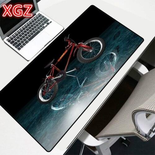 XGZ Mousepad Bicycle Pattern Mouse Pad Computer Notebook Cool Game Table Mouse Pad Desk Pad Game Accessories Gaming Desk