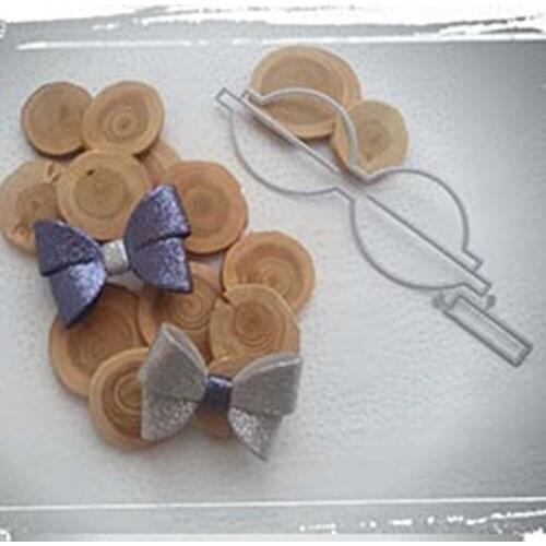 Beautiful cutting die bow template DIY scrapbook metal cutting die paper card process embossing folder template-2937