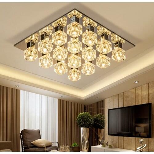 Living room lamp rectangular minimalist modern creative ceiling lamp atmospheric hall lamp personality home led living room head