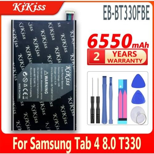 550mAh High Capacity Battery For Samsung GALAXY Tab 4 8.0 SM T330 SM T331 T331C T335 Tablet Li-ion Polymer Battery EB-BT330FBE