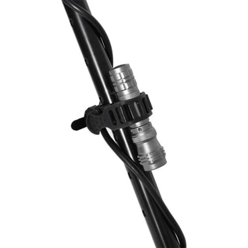 Metal Detector Bike Flashlight Holder PIN POINTER Holder Flashlight MOUNT Suitable for All Kinds of Underground Detectors
