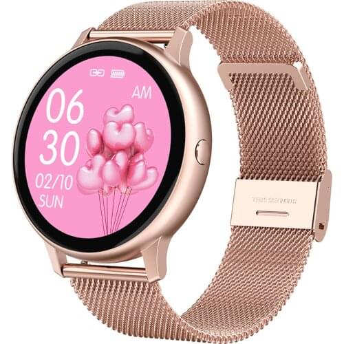 New Fashion Full Touch Smart Watch Women Waterproof Bracelet ECG Heart Rate Monitor Sleep Monitoring Smart watch Men wristwatch