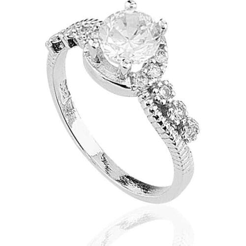 Original silver , Single Stone Ring, Good Quality and Affordable Single Stone ,Rings Types