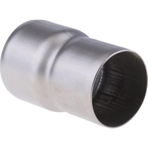 2.4" to 2" Motorcycle Exhaust Pipe Joint Adapter Reducer Joining Sleeve Connector Adaptor