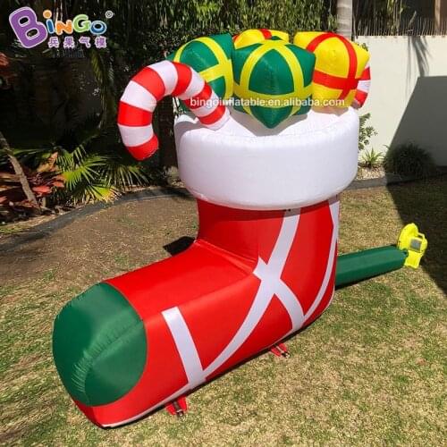 Personalized 1.8m height christmas decoration outdoor inflatable /airblown inflatable christmas toys