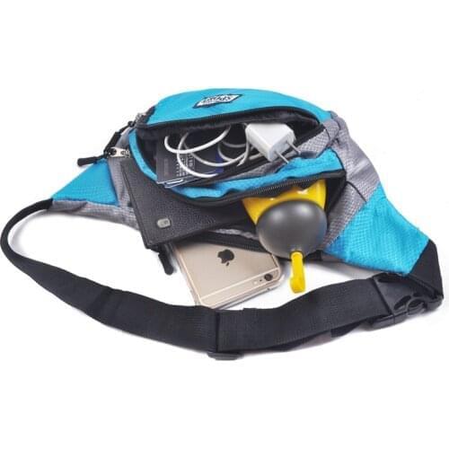 Fanny Bag Waterproof Waist Travel Sport Running Belt Pouch Bum Hip Outdoor Sports Pack Hiking Leisure Mini Zip Bag Waist Packs