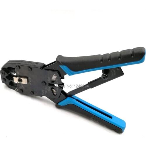 Network Tools Telecommunication Connector Crimping Plier HT-200R Computer Easy Crimp RJ45 RJ12 RJ11