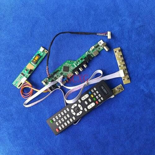Signal Analog USB VGA AV HDMI-compatible Kit 1CCFL 1440*900 LCD matrix drive board 30-Pin LVDS Fit LTN154X7/N154C1/N154C2/N154C3