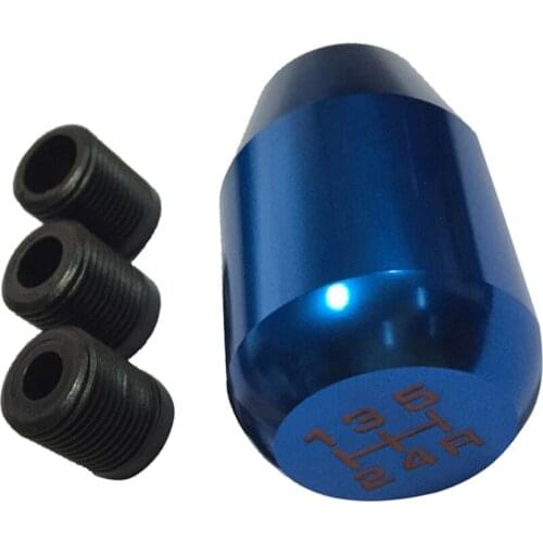 Blue Oval Universal Manual Car Truck Gear Stick Shift Lever Knob Shifter