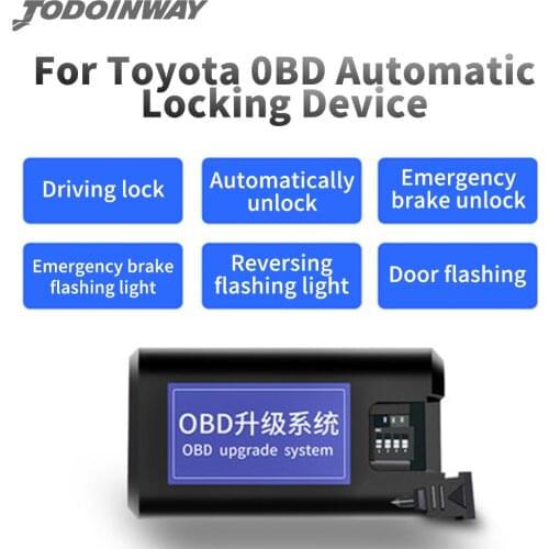 Smart OBD Plug And Play Window Door Closer Control Car Window Door Controller Locker Module For Toyota REIZ 2013 Corolla 2017