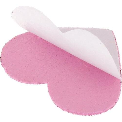 Pack of 50 pcs Glitter Foam Heart Shape Mixed Self Adhesive Sticker for Kids Crafting Other Craft