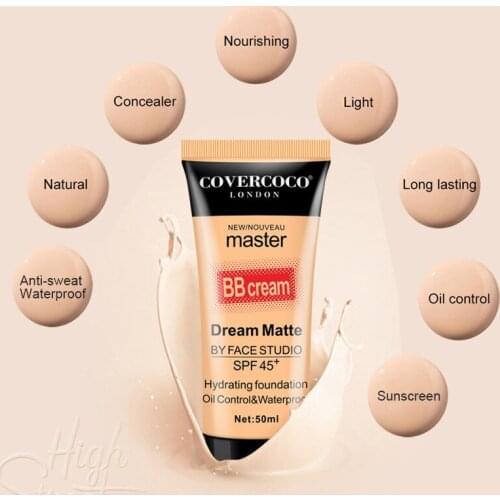Repair Without Makeup BB Cream Moisturizing Concealer Foundation Easy to Absorb BB Cream Easy to Wear Face Makeup