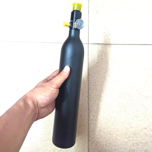 0.38L High Pressure 4500psi Compressed Air Tank for Paintball PCP HPA Aluminum Bottle with Regulator Multiple Specifications