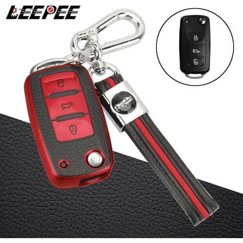 1 set 3 Buttons for Car Key Ring Cover For VW Volkswagen Bora Lavida plus Sagitar Lamando Jetta Passat Polo Tiguan Gran Lavida