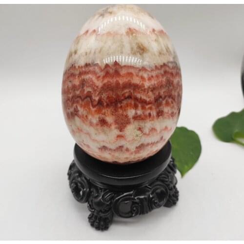 1pcs 2kg Natural pork stone egg quartz crystal ball mineral healing