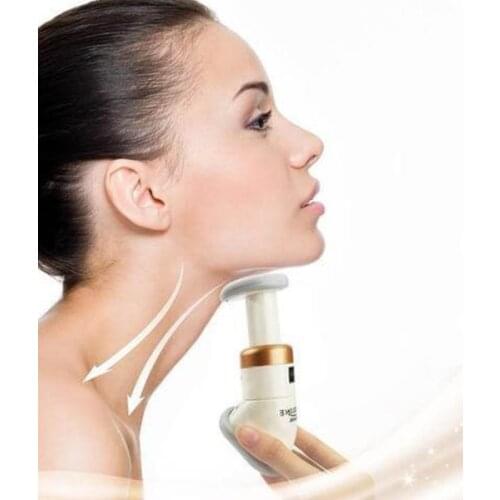 1PCS Mini Portable Neck Slimmer Neckline Exerciser Chin Massager Reduce Double Chin Thin Skin Jaw Body Massager Health Care Tool