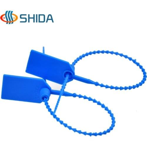 100PCS 230MM Length Plastic Nylon Cable Tie Cable Tag Tightener Seals Security Wire Padlock for Cargo Container Seal Lock