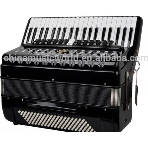 41keys 120Bass Piano Accordion AFA-38 Black color Afanti Music